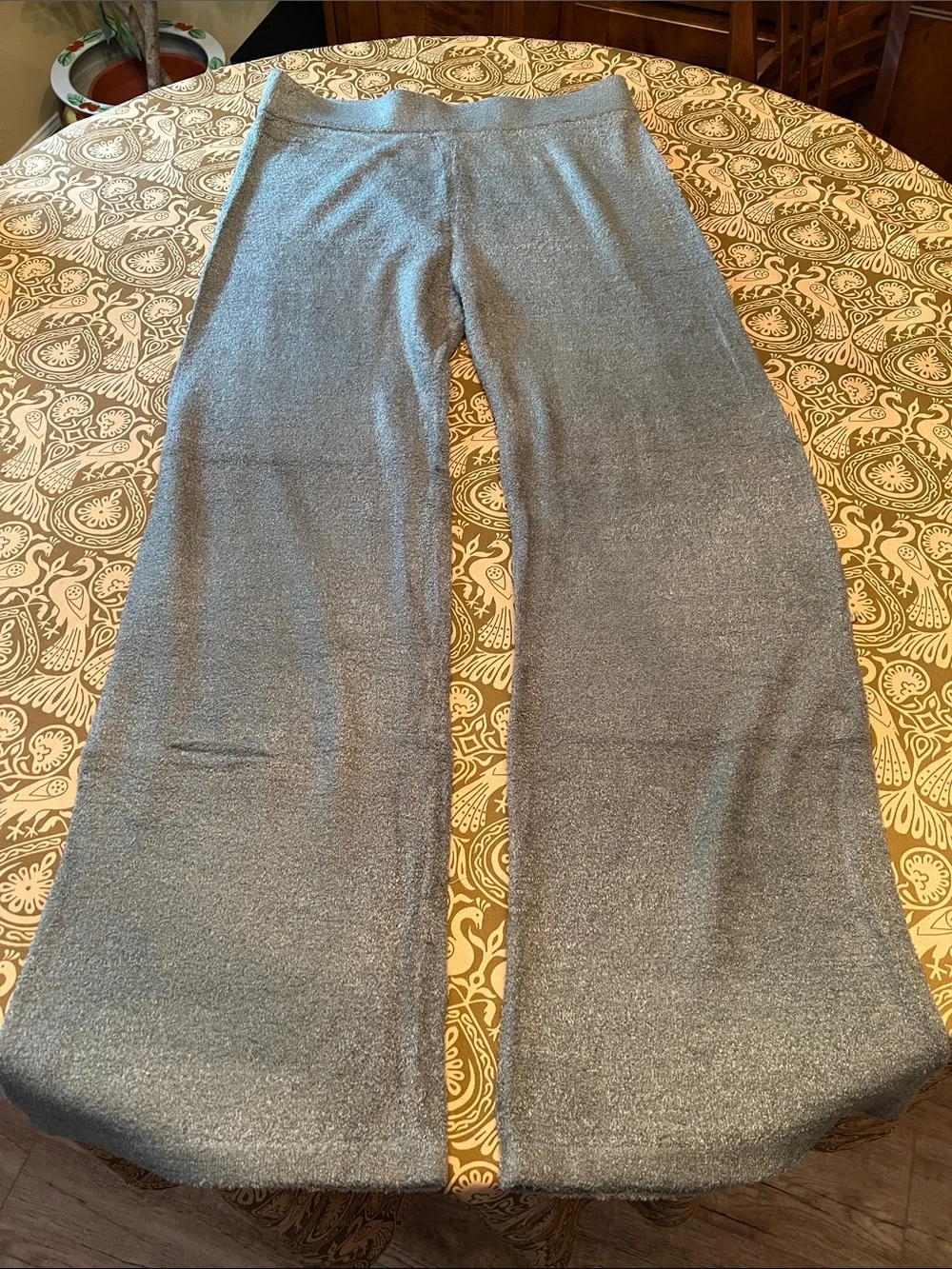 Barefoot Dreams Cozy Chic Lite Spruce Wide-Leg Lounge Pants